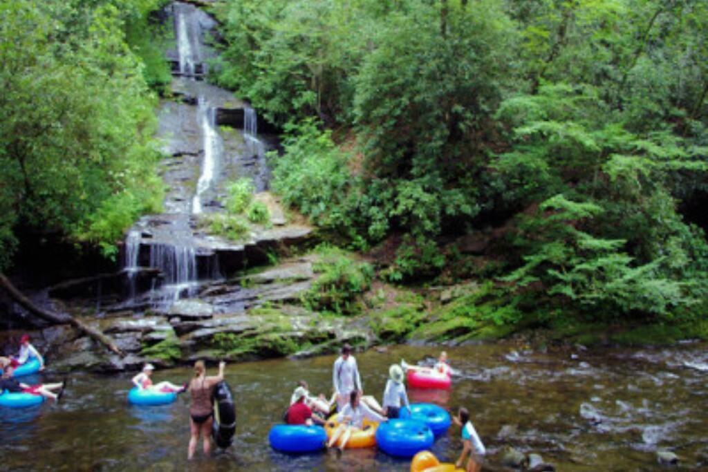 Honeymoon Getaway In Woods Near Noc And Smoky Mtn Rr Villa Bryson City Luaran gambar